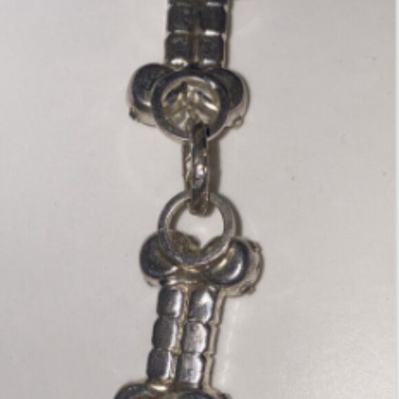 💎🦴🐶Dog Bone Crystal Rhinestone Necklace puppy 15.5 inches #Unisex💎🦴 - Picture 4 of 12